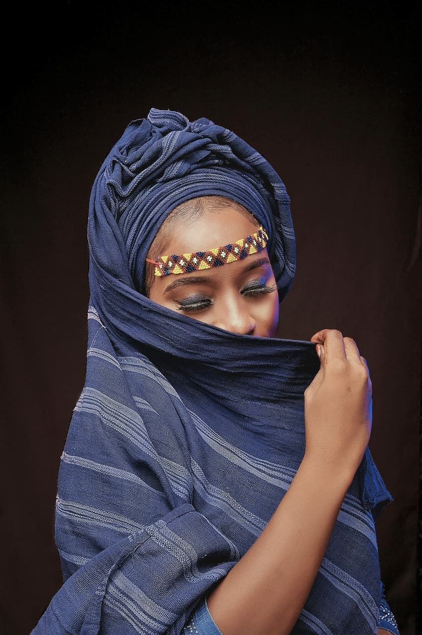 Editorial fashion portrait three